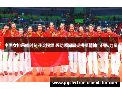 中国女排荣耀时刻颁奖视频 感动瞬间展现拼搏精神与团队力量